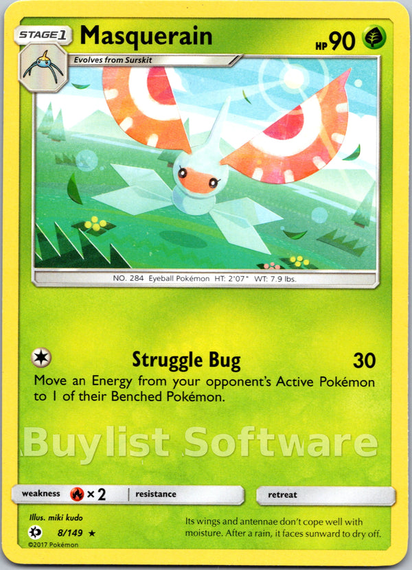 Masquerain [8/149] [Sun & Moon Base Set]