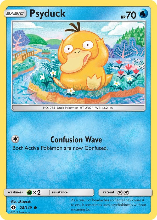 Psyduck [28/149] [Sun & Moon Base Set] Reverse Holofoil