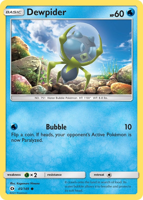 Dewpider [45/149] [Sun & Moon Base Set]