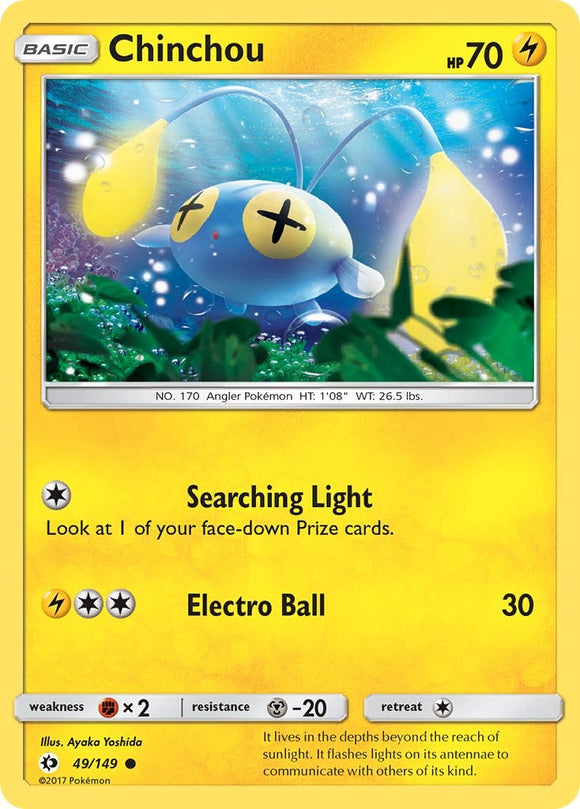 Chinchou [49/149] [Sun & Moon Base Set]