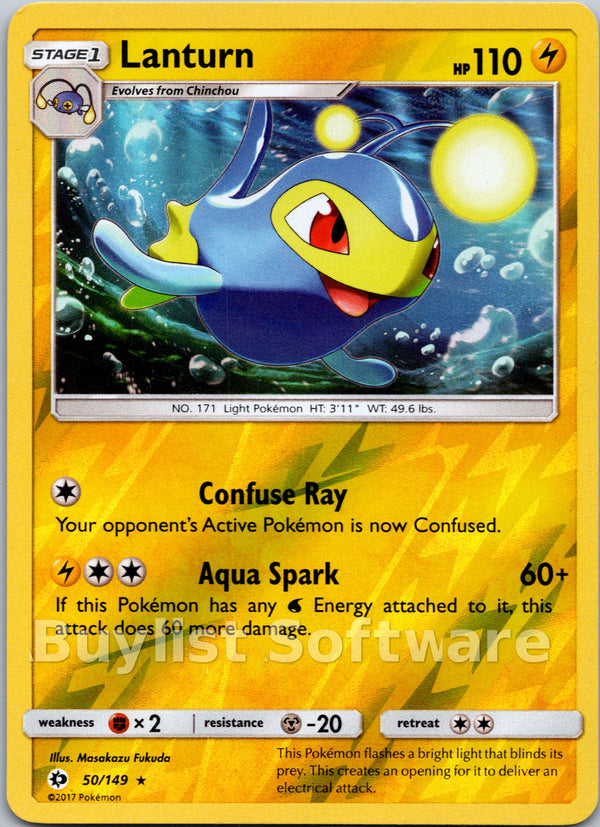 Lanturn [50/149] [Sun & Moon Base Set] Reverse Holofoil