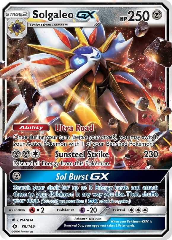 Solgaleo GX [89/149] [Sun & Moon Base Set] Holofoil