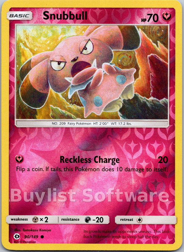 Snubbull [90/149] [Sun & Moon Base Set] Reverse Holofoil