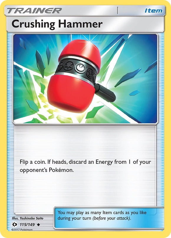 Crushing Hammer [115/149] [Sun & Moon Base Set]