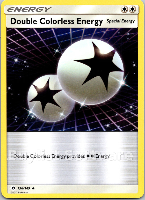 Double Colorless Energy [136/149] [Sun & Moon Base Set]