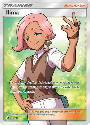 Ilima [146/149] [Sun & Moon Base Set] Holofoil