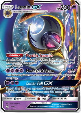 Lunala GX [SM17] [Sun & Moon Promos] Holofoil