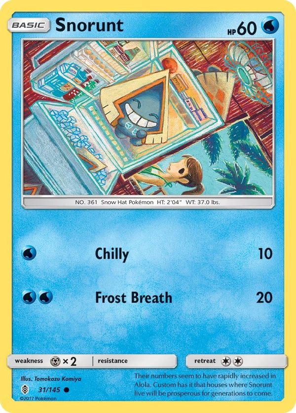 Snorunt [31/145] [Guardians Rising] Reverse Holofoil