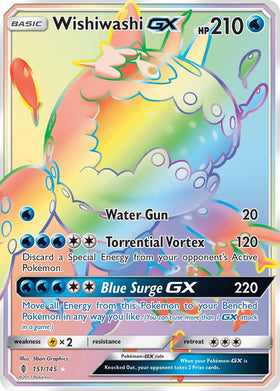 Wishiwashi GX [151/145] [Guardians Rising] Holofoil