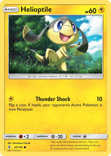 Helioptile [43/145] [Guardians Rising]