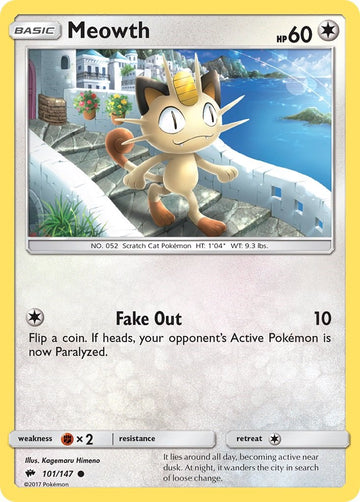 Meowth [101/147] [Burning Shadows]