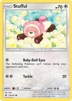 Stufful [110/147] [Burning Shadows] Reverse Holofoil