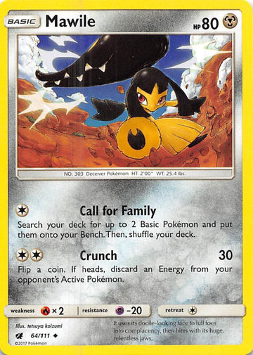 Mawile [64/111] [Crimson Invasion] Reverse Holofoil
