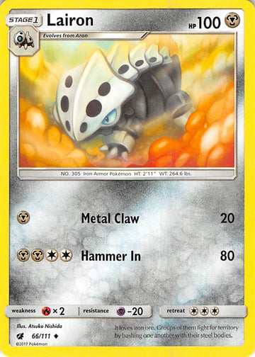 Lairon [66/111] [Crimson Invasion] Reverse Holofoil