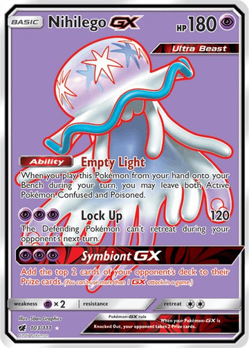 Nihilego GX [103/111] [Crimson Invasion] Holofoil