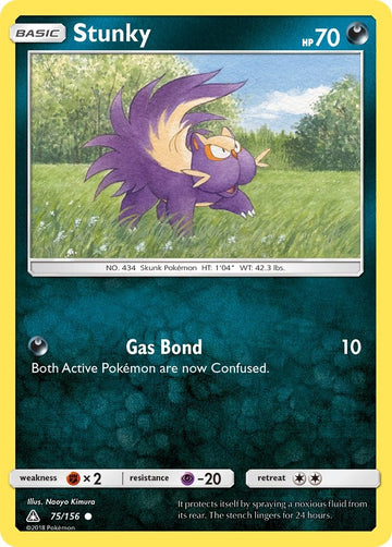 Stunky [75/156] [Ultra Prism] Reverse Holofoil