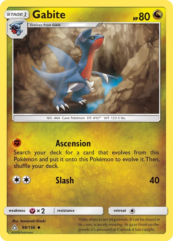 Gabite [98/156] [Ultra Prism] Reverse Holofoil