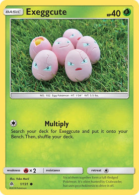 Exeggcute [1/131] [Forbidden Light] Reverse Holofoil