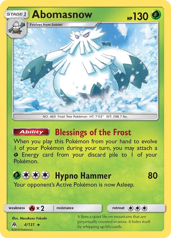 Abomasnow [4/131] [Forbidden Light]