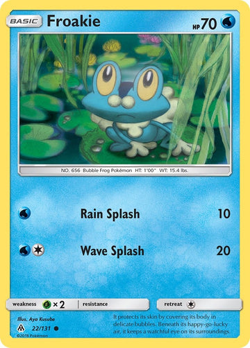 Froakie (22) [22/131] [Forbidden Light] Reverse Holofoil