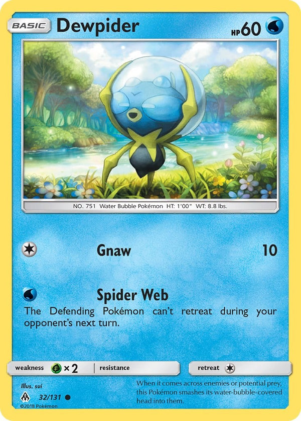 Dewpider [32/131] [Forbidden Light] Reverse Holofoil