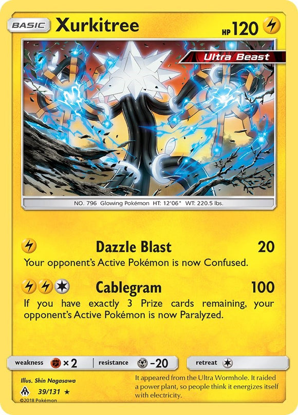 Xurkitree [39/131] [Forbidden Light] Reverse Holofoil