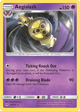 Aegislash [49/131] [Forbidden Light] Reverse Holofoil