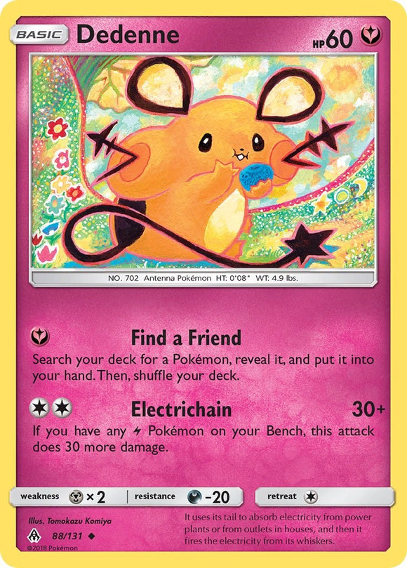 Dedenne [88/131] [Forbidden Light] Reverse Holofoil