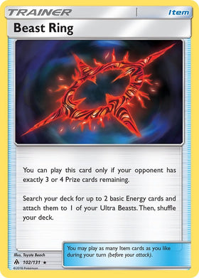 Beast Ring [102/131] [Forbidden Light] Reverse Holofoil