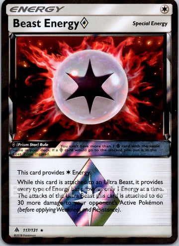 Beast Energy Prism Star [117/131] [Forbidden Light] Holofoil