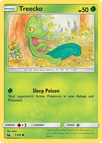 Treecko [7/168] [Celestial Storm] Reverse Holofoil