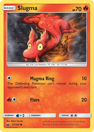 Slugma [23/168] [Celestial Storm] Reverse Holofoil
