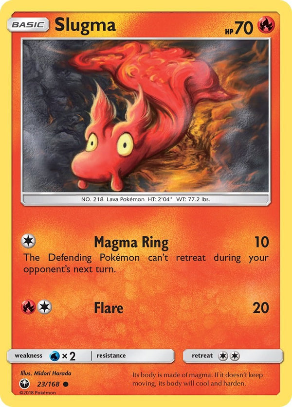 Slugma [23/168] [Celestial Storm] Reverse Holofoil