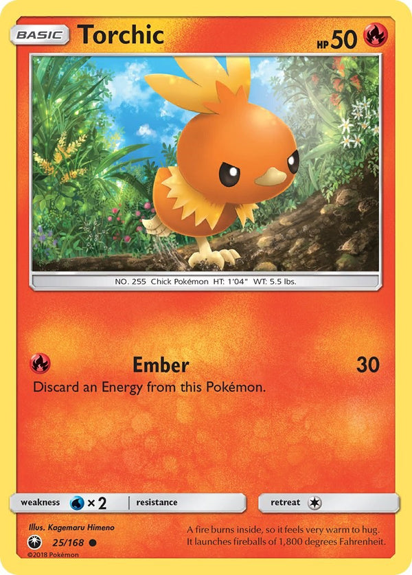 Torchic [25/168] [Celestial Storm] Reverse Holofoil
