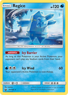 Regice [45/168] [Celestial Storm]