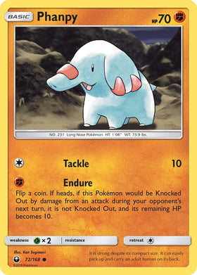 Phanpy [72/168] [Celestial Storm] Reverse Holofoil