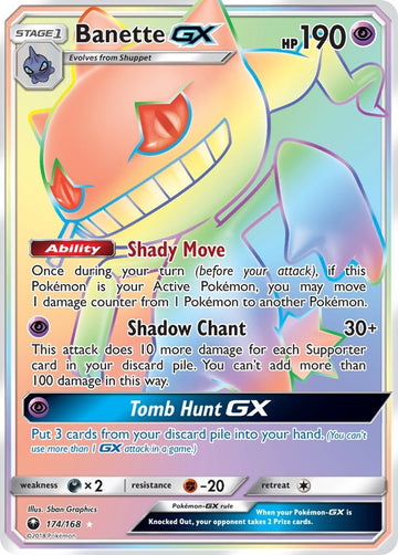 Banette GX [174/168] [Celestial Storm] Holofoil