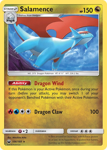 Salamence [106/168] [Celestial Storm] Holofoil