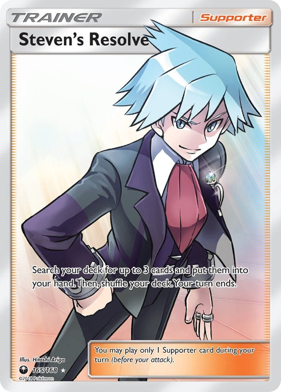 Steven's Resolve [165/168] [Celestial Storm] Holofoil