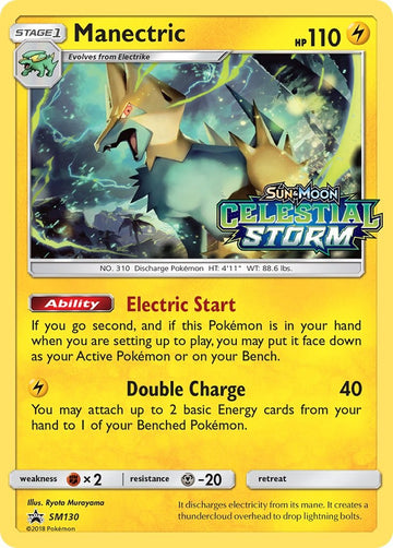 Manectric (Celestial Storm Stamped) [SM130] [Sun & Moon Promos] Holofoil