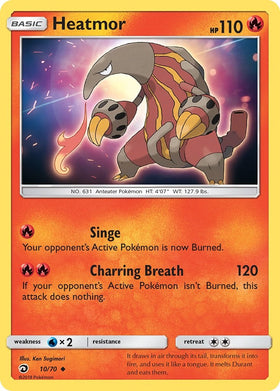 Heatmor [10/70] [Dragon Majesty] Reverse Holofoil