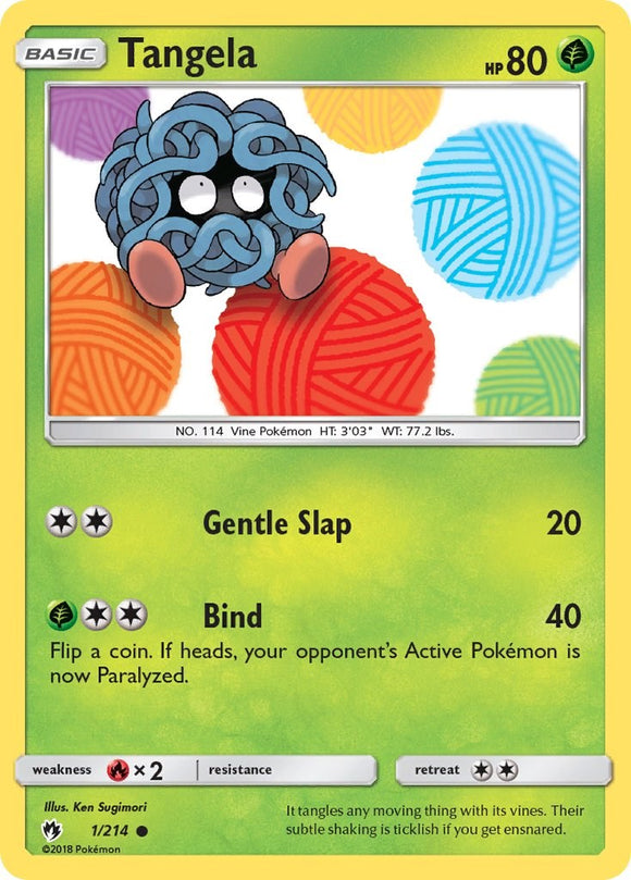 Tangela [1/214] [Lost Thunder] Reverse Holofoil