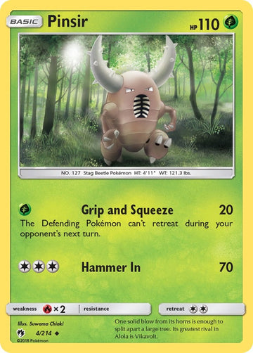 Pinsir [4/214] [Lost Thunder]