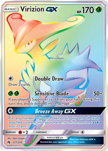 Virizion GX [217/214] [Lost Thunder] Holofoil
