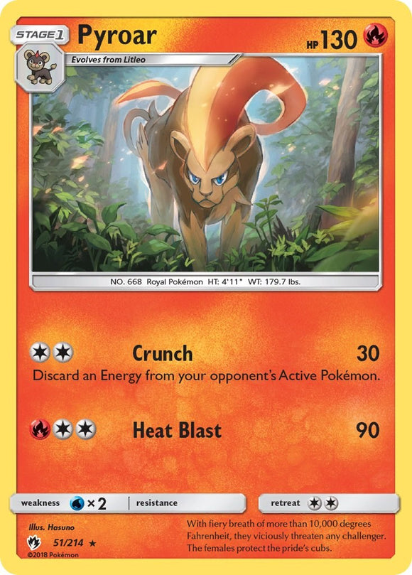 Pyroar [51/214] [Lost Thunder]