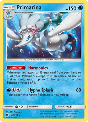 Primarina [67/214] [Lost Thunder]