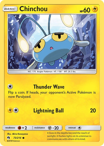 Chinchou [73/214] [Lost Thunder]