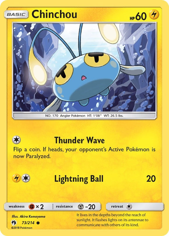Chinchou [73/214] [Lost Thunder]