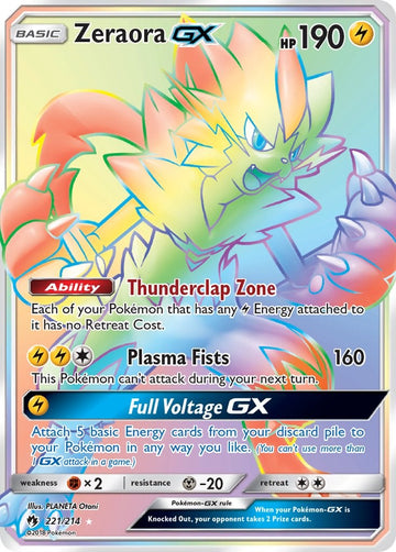 Zeraora GX [221/214] [Lost Thunder] Holofoil