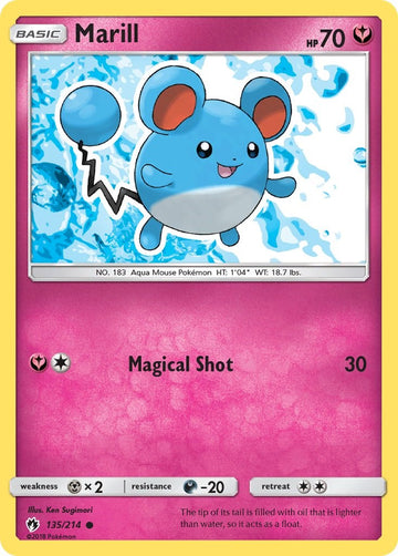 Marill [135/214] [Lost Thunder] Reverse Holofoil